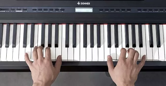 Le toucher d'un piano numérique