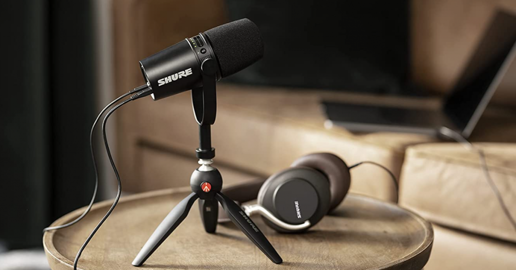 Microphones pour streamer Shure