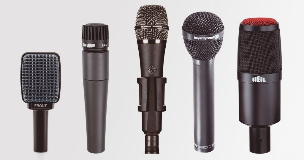 les microphones dynamiques 